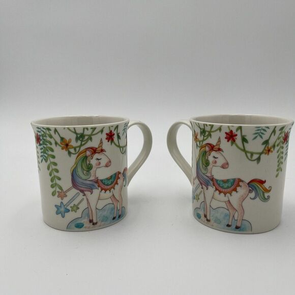 burton+BURTON Colorful Whimsical Unicorn Mug-Set Of Two - Picture 5 of 13